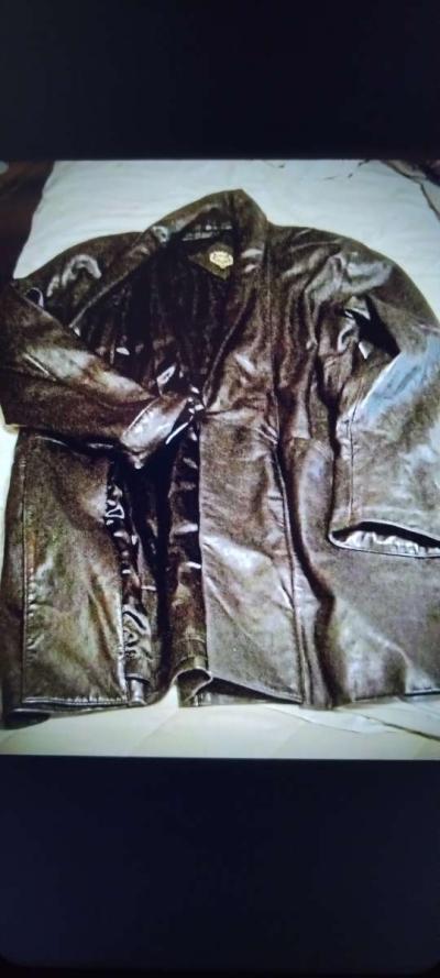 Black Leather Jacket - Hemet, California