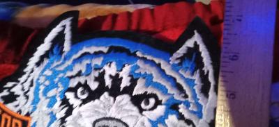 Lone Wolf Harley Davidson patch - Thumbnail 3