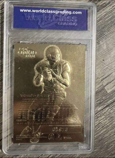 Tom Brady number 0650 fleer 2000 - Thumbnail 2