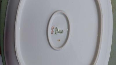 real fine china big  dinnerware set handpainted - Thumbnail 2