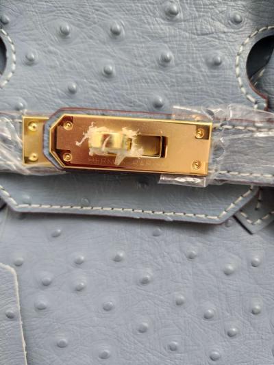 Hermes Birkin cowhide leather - Thumbnail 2