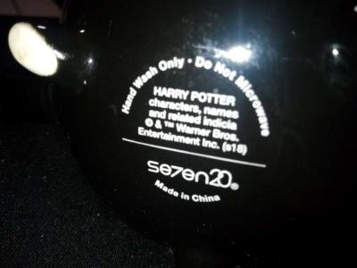 led skeleton book decor harry potter mug - Thumbnail 2