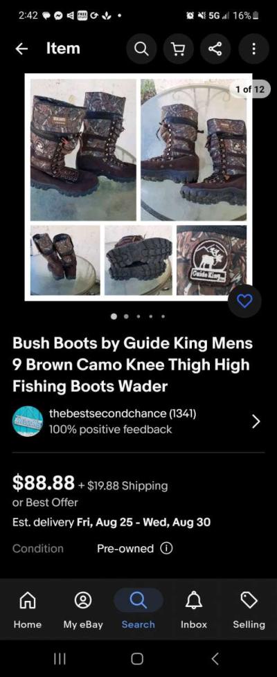 Bush Boots by Guide king - Thumbnail 5