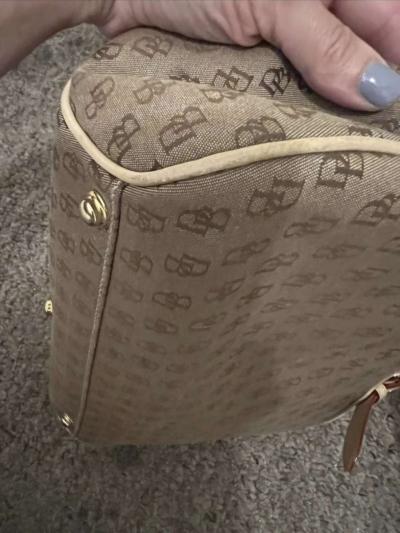 Dooney  Bourke Monogram Buckle Satchel  PreOwned - Thumbnail 3