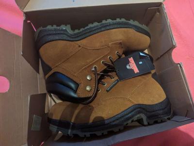women work boots size 8 steel toe new in box 25 - Thumbnail 6