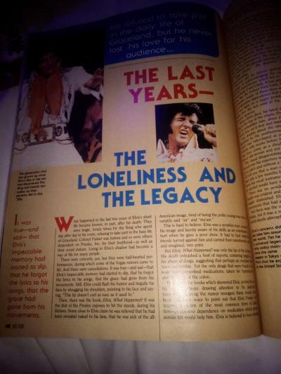 1987 ELVIS PRESLEY MAGAZINE HIS LIFE FILMS AND MUSIC - Thumbnail 6