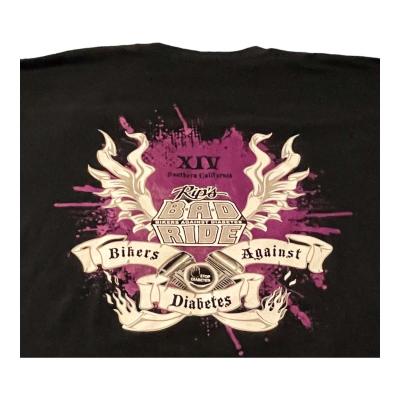 2018 Bikers Against Diabetes Ride Tee XL NWOT - Thumbnail 4