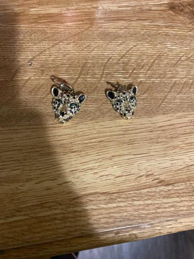 10 carot gold jaguar earrings - La Porte, Texas