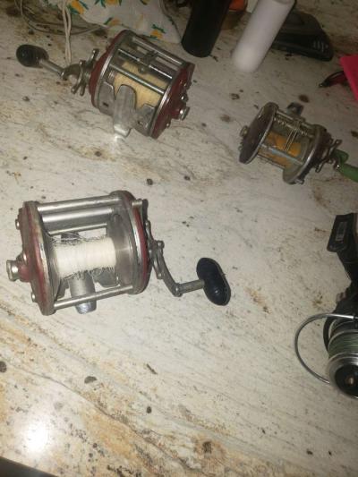 antique fishing reels