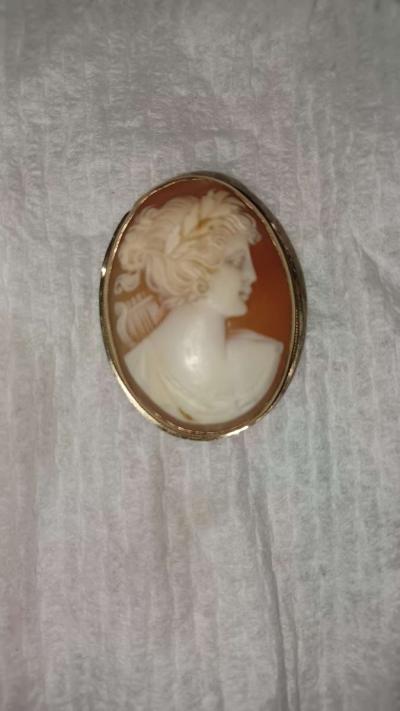 vintage  camo broch - Caliente, California