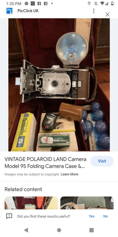 2 Original Antique Polaroid Cameras model J33 n 95B - Thumbnail 6