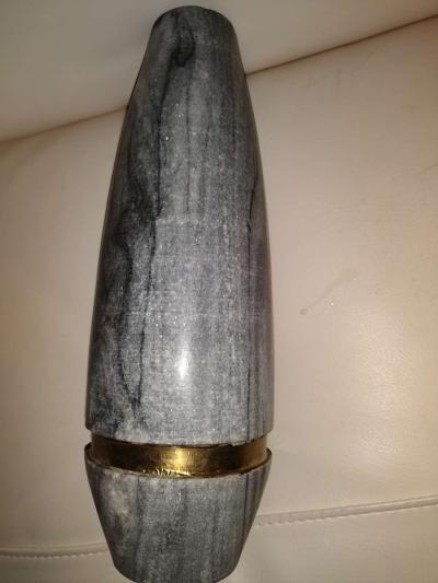 large Gray Jasper sculpture - Thumbnail 2