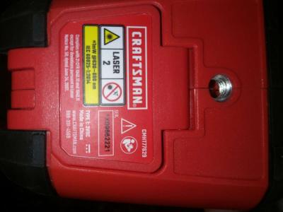 hard hat and steel toe boots size 10 EE craftsman 36ft laser - Thumbnail 2