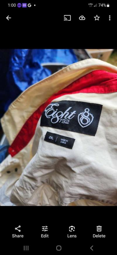 8 ball leather jacket n 8 ball shirt n pants - Thumbnail 4