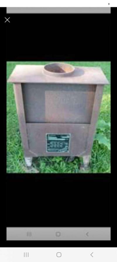 fisher grandma wood burning stove