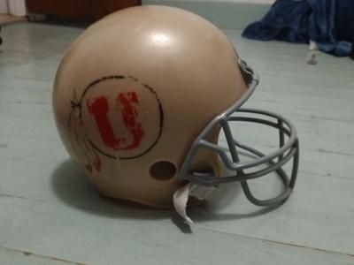 Child football helmet