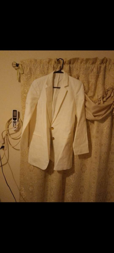 saco cruzado nuevo con etiqueta