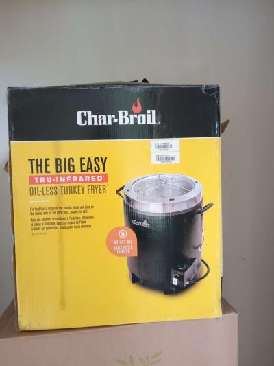 Char Broil greasless turkey roast beef fryer propane never - Mesquite, Texas