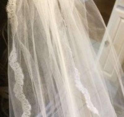 pearl and Bead Davids Bridal Veil - Thumbnail 2