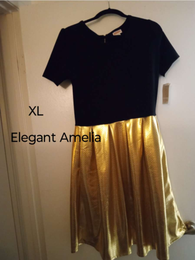 LuLaRoe Elegant XL Amelia 35     Retails for 86 - Thumbnail 3