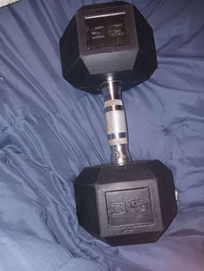35lb dumbell