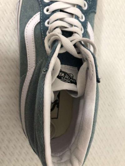 New light blue Vans brand shoe - Thumbnail 5
