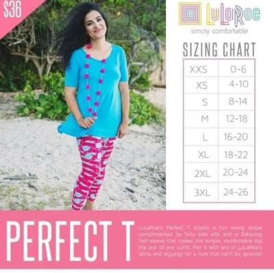 NWT 3 piece LuLaRoe outfit 50 OS S Perfect T and S Tank Top - Thumbnail 4