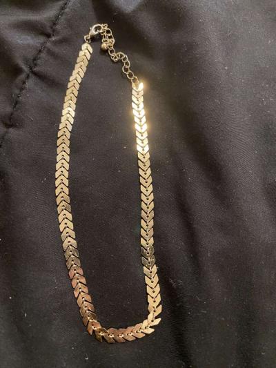 Gold choker necklace - La Porte, Texas