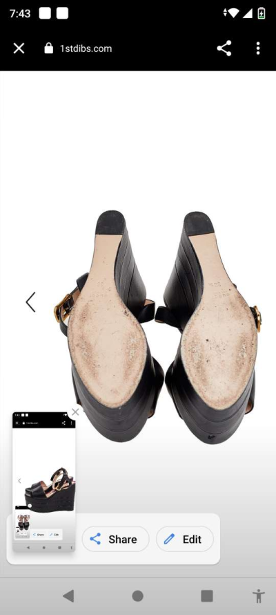 Gucci Kingsnake High Platform Heels - Thumbnail 2