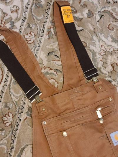 Pair of Carhartt double knee overhauls - Thumbnail 2