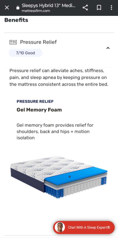 Brand new King size mattres sleepys medium hibryd - Thumbnail 4