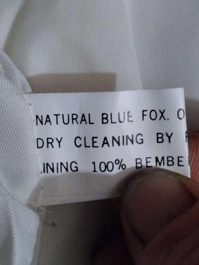 Blue fox fur coat - Yuba City, California