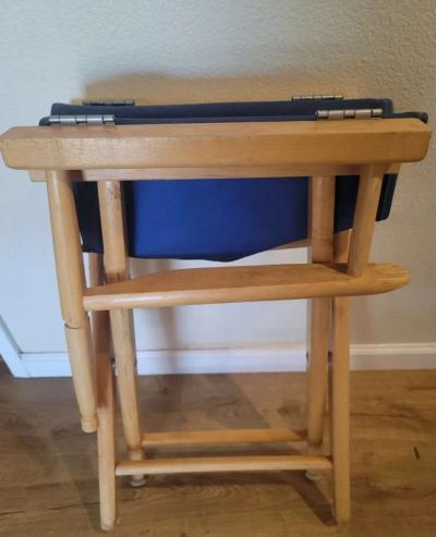 vintage 60s mid century modern folding chair - Thumbnail 4