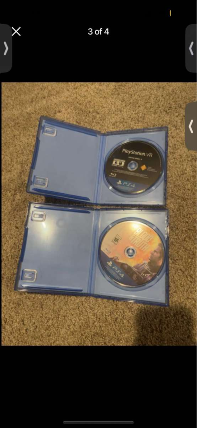 PSVR with mount and 2 games - Thumbnail 3