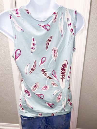 Blue Leaf Tanktop - Thumbnail 2