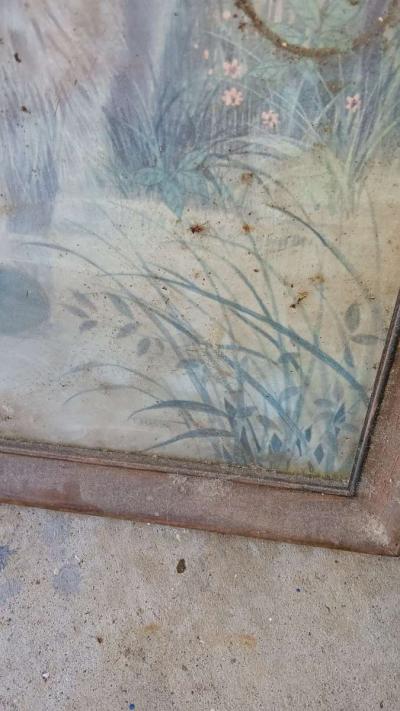 F MASSA RACCOON PAINTING FRAMED - Thumbnail 3