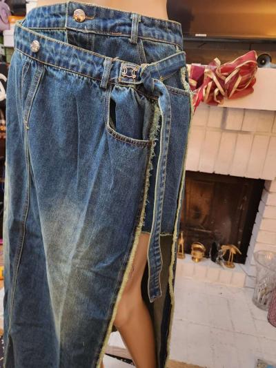 long skirt Celine jeans - Thumbnail 3