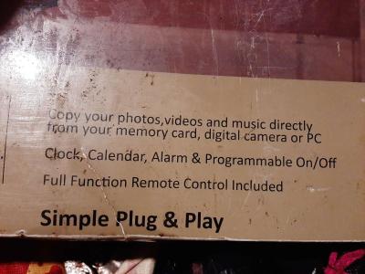 digital photo and video frame - Thumbnail 4