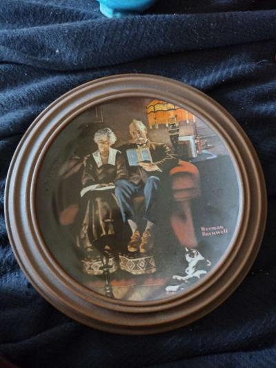 Norman Rockwell plates - Thumbnail 2