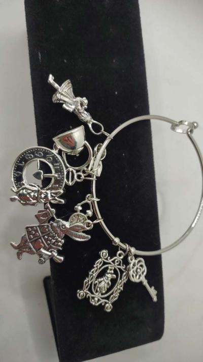fairy tale silver charm bracelet - Thumbnail 2