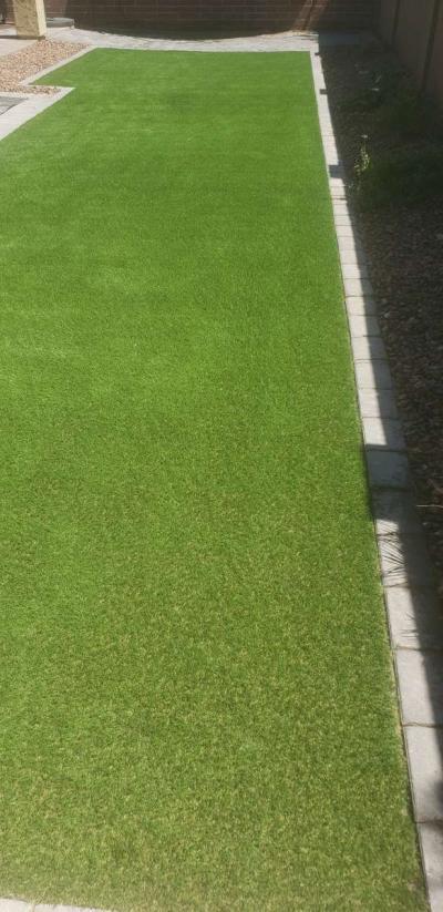 instalation Pavers Grass Travertine - Thumbnail 2