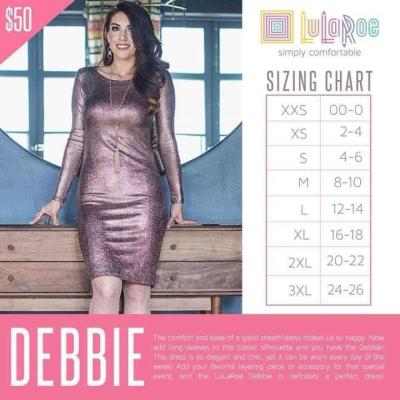 NWT 3XL LuLaRoe Debbie 25 Fits size 24to 26 Retails for 50 - Thumbnail 2