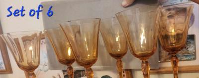 1930s Fostoria Glass Amber - Thumbnail 3