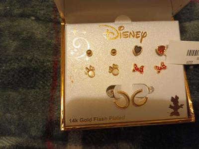 sterling silver Disney earrings - Thumbnail 2