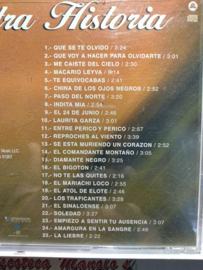 LA ORIGINAL BANDA LIMON 25 EXITOS CD USADO EN EXC COND - Thumbnail 2