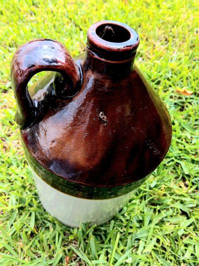 vintage  1902 pottery jug - Thumbnail 4