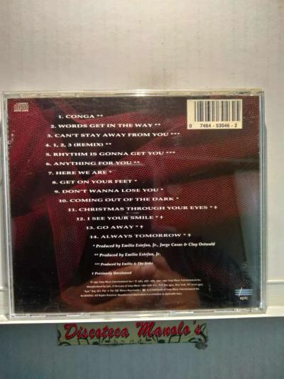 GLORIA ESTEFAN GREATEST HITS CD USADO EN EXC COND - Thumbnail 3