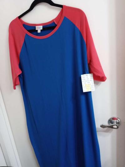 NWT 3XL LuLaRoe Julia 12 Fits size 26 to 28 Retails for 45 - Thumbnail 2