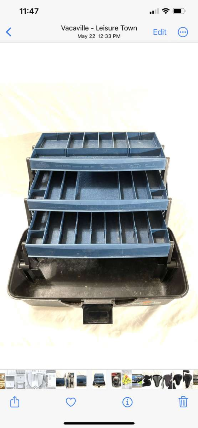 New contact fishing rod and reel set with tacklebox - Thumbnail 4