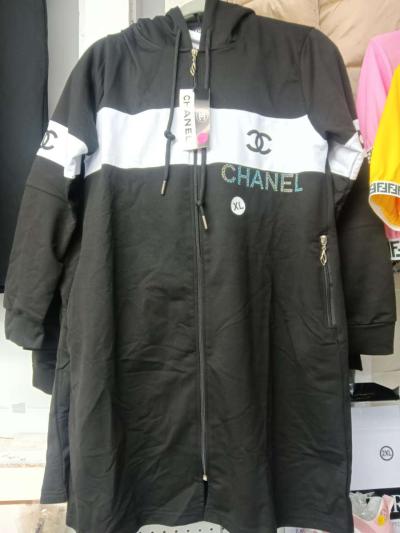 Chanel 3 piece hood pants set